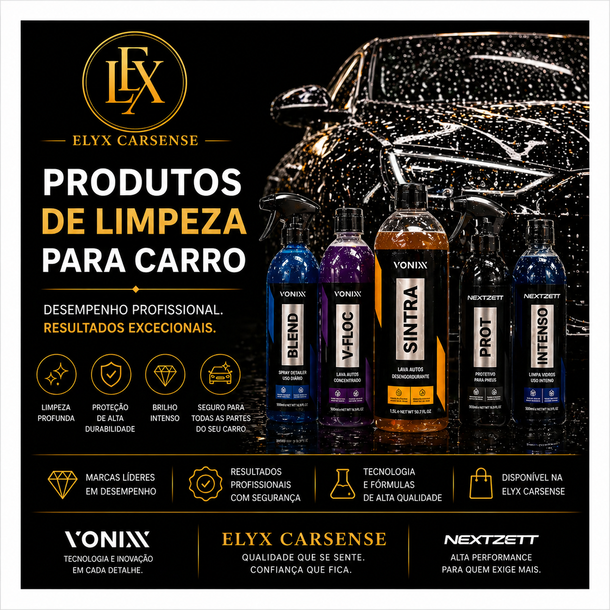 Produtos de Limpeza para Carro
