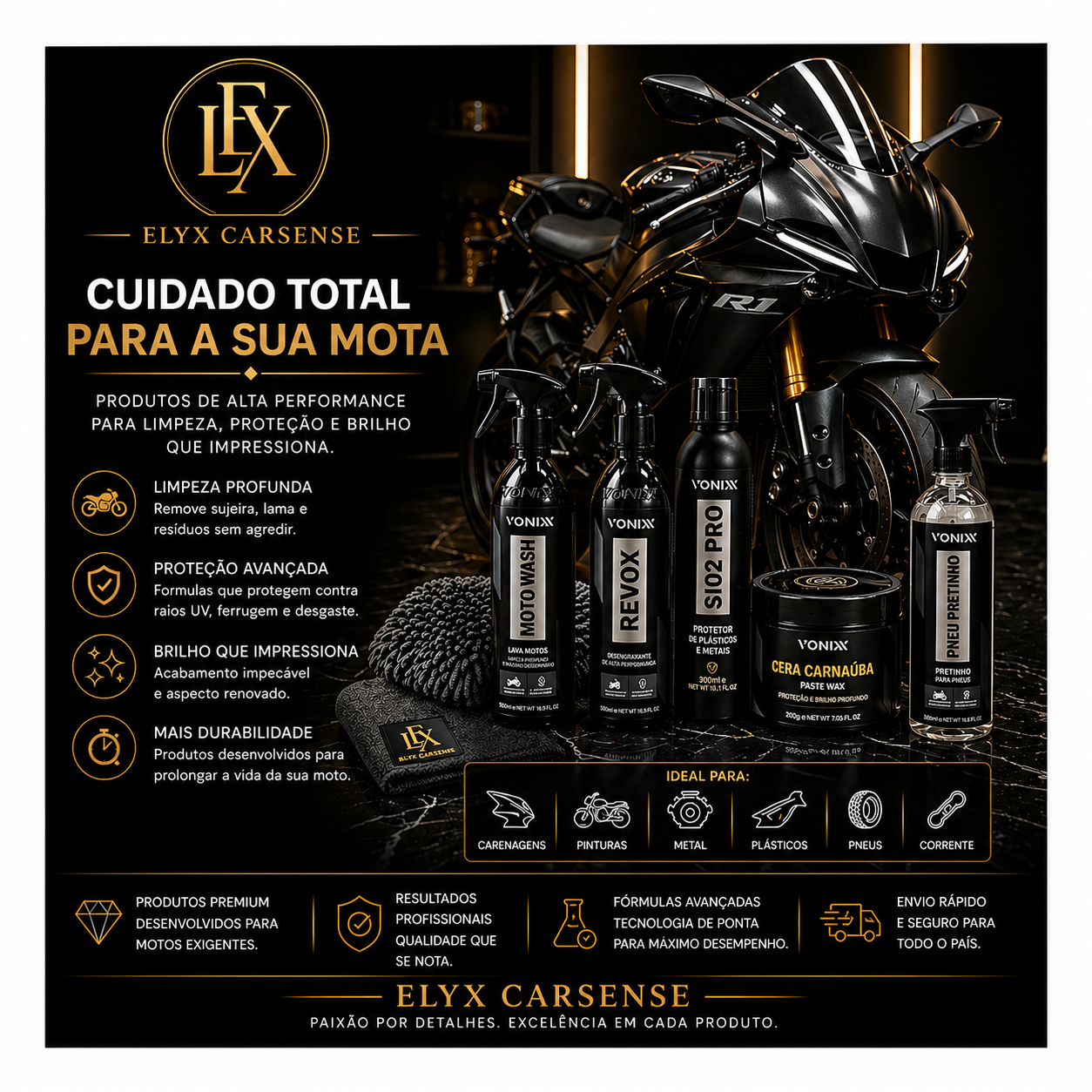 Produtos para Mota