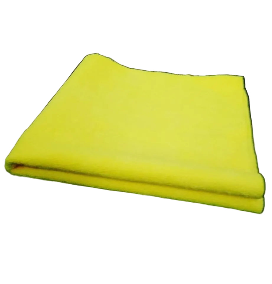 Pano de Microfibras sem costuras - Amarelo